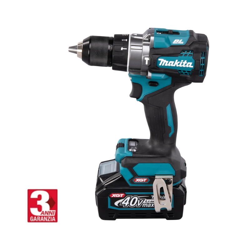 KIT ORIGINALE MAKITA: TRAPANO AVVITATORE A PERCUSSIONE PER FORATURE E AVVITATURE GRAVOSE + 45 ACCESSORI + 2 BATTERIE 48V - SUPER OFFERTA DI LANCIO®